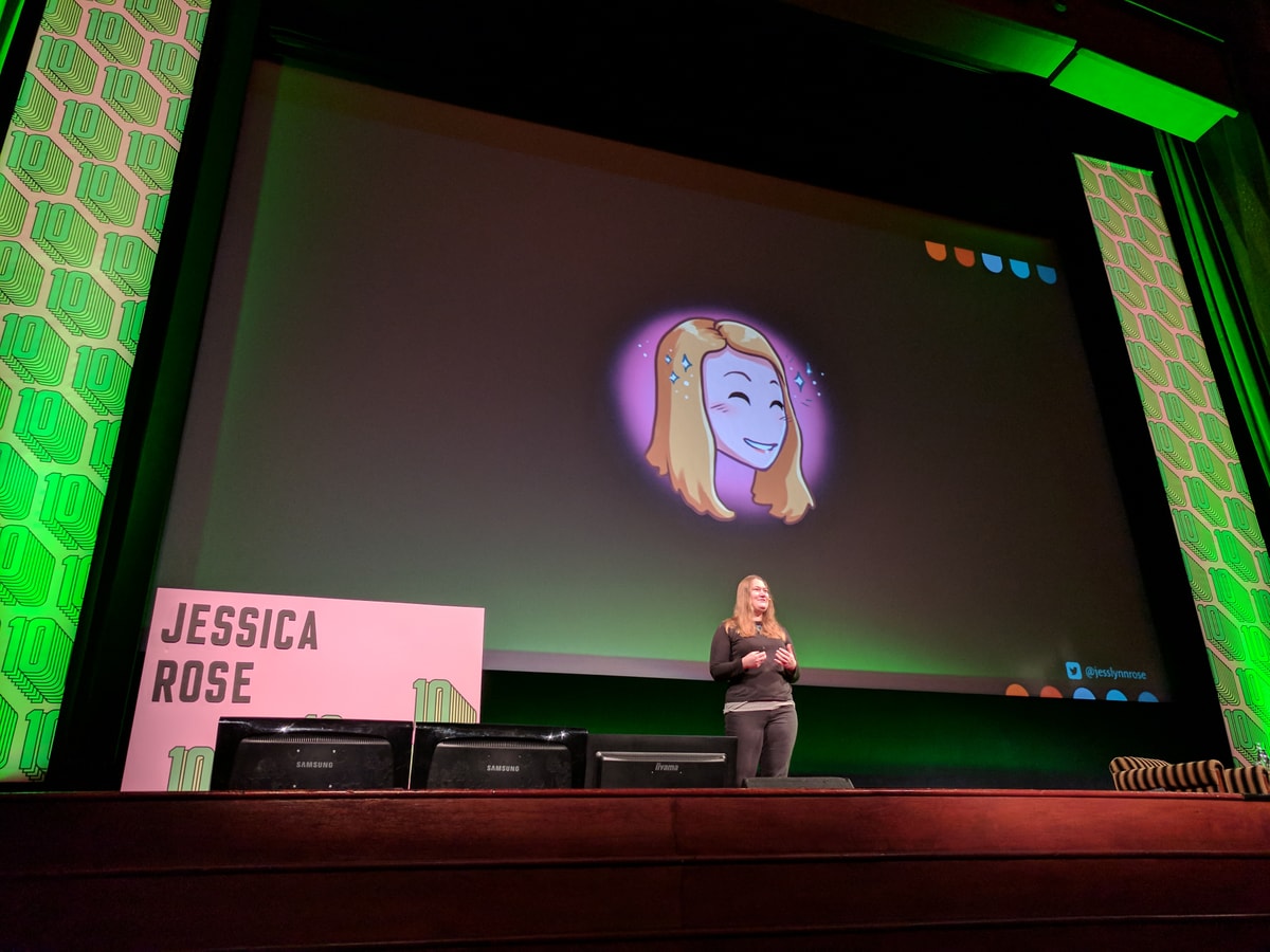 Jessica Rose at Fronteers 2017.