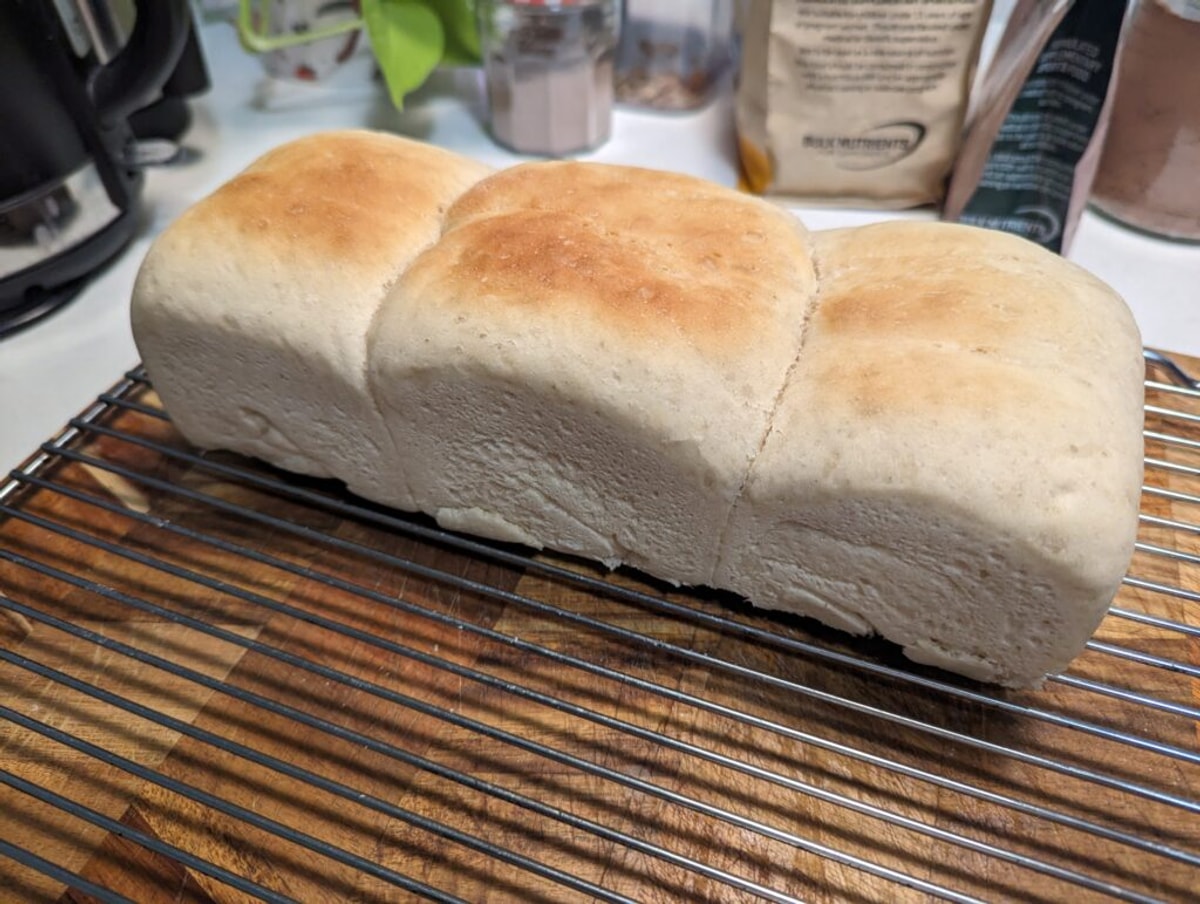 It's a very light loaf, but it's a loaf!