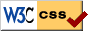 A web badge that says Valid CSS